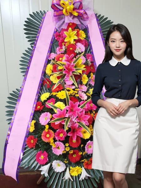 라시따시어터 3단화환 기본형